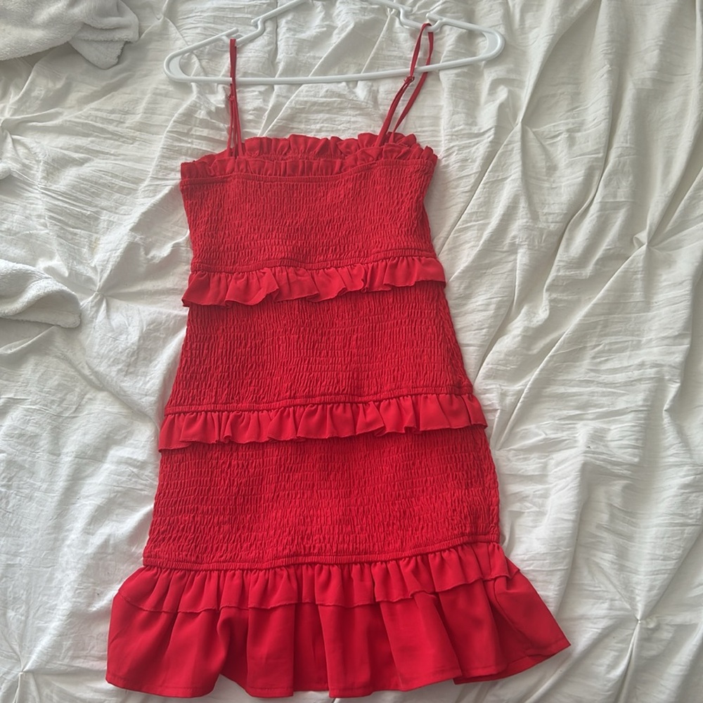 Hello Molly Red Dress, Size Small - Picture 2 of 3